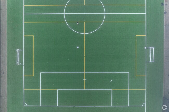 Stevenson Elementary School soccer field.