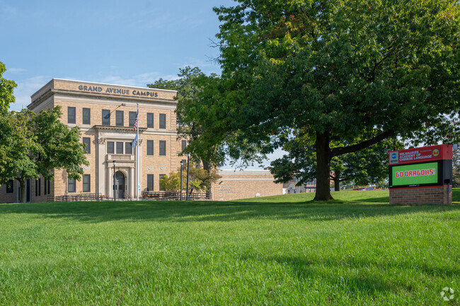 A lush campus awaits students at Milwaukee Academy of Chinese Language  in Avenues West.