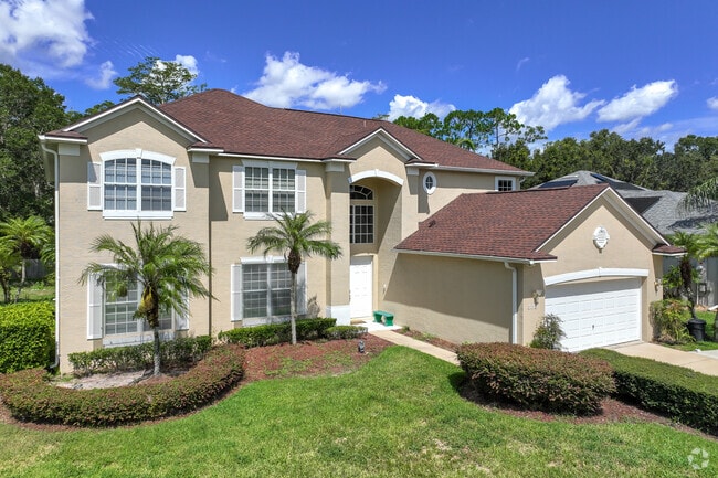 Many homes in Sunrise Oaks have Spanish-revival style design.