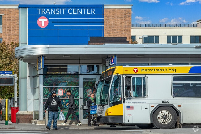 Metro Transit serves bus routes throughout West Maka Ska.