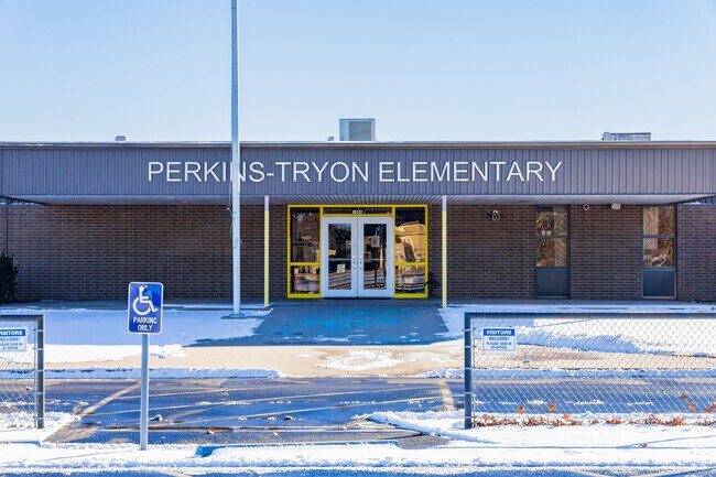 Kids are challenged to excel at Perkins-Tryon Elementary School.