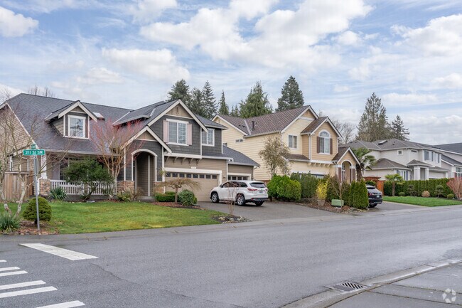 Wake up to the sound of nature's symphony in one of these Cedar Heights multi-story homes.