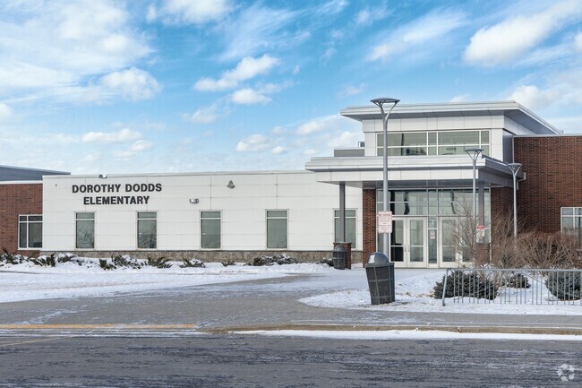 Dorothy Dodds Elementary School serves kids on grades k through 4.