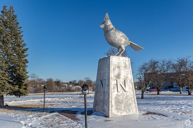 Newton takes great pride in their local mascot, the Cardinals.