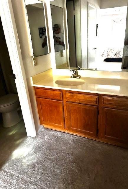 Main bedroom includes private bath and large walk in closet