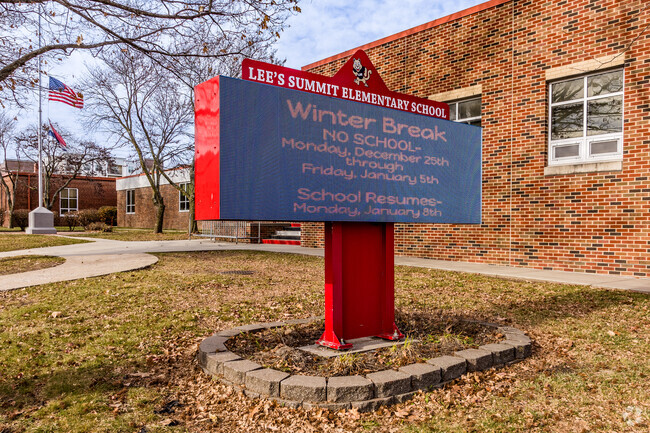 Grade school students may attend Lee's Summit Elementary School.