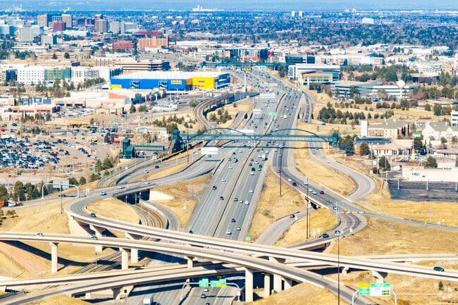 Conveniently located near i-25 in Meridian Village, Lone Tree, Colorado.