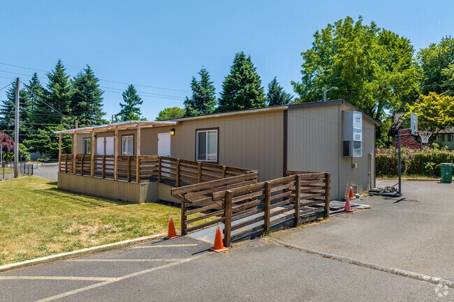 An Auxiliary Classroom at Faithful Savior Community School in Parkrose.