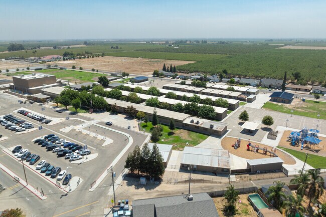 At Caruthers Elementary School, students build their foundation in education.