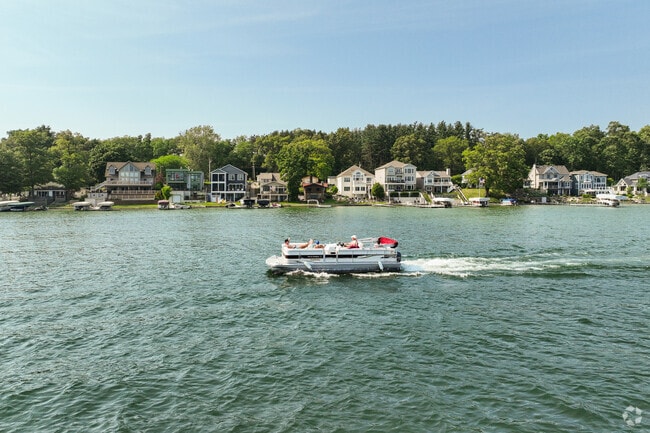 Residents of Angola love to boat and enjoy the water on Crooked Lake.