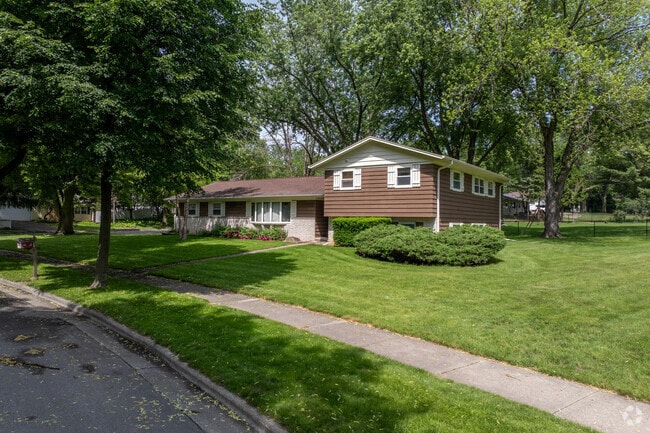 A classic split level style home in the Arbor Hills neighborhood of Madison.