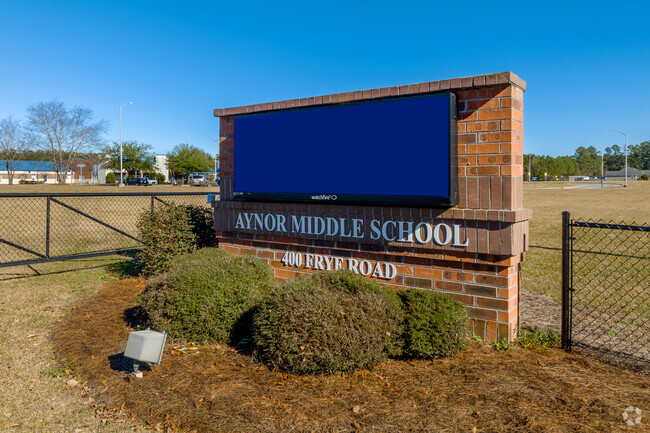 Aynor Middle School is a popular school with residents and students.