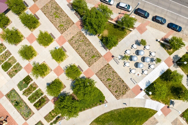 You can find flower gardens at Stinson Park.