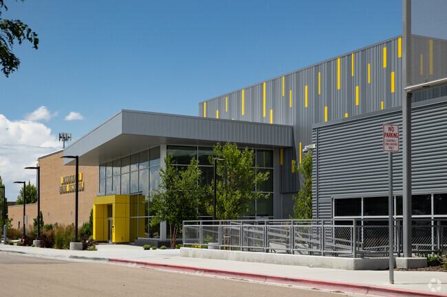 Meridian High School serves over 1,700 students in the Northwest Meridian neighborhood.