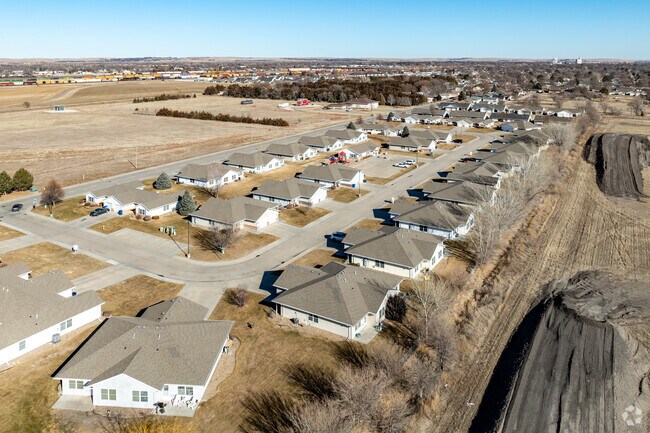 Many new residences, including apartments, are being built in North Platte on the outskirts of the city.