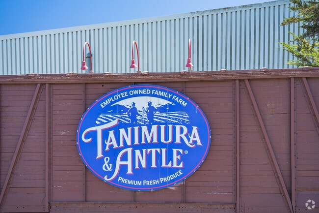 Tanimura & Antle Produce company is the local landmark in Spreckels, California.