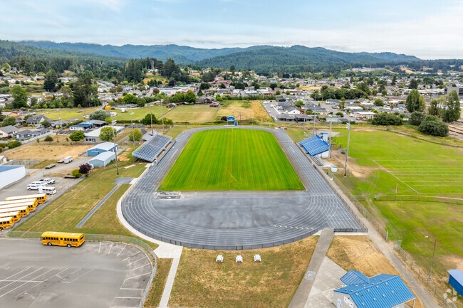Fortuna Union High School is home of the Huskies.