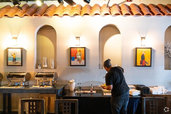 Restaurante Cesaria offers authentic Cape Verdean cuisine in the Mount Bowdoin neighborhood.