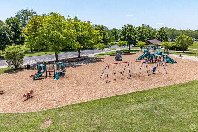Galloway Elementary School offers well maintained playgrounds.