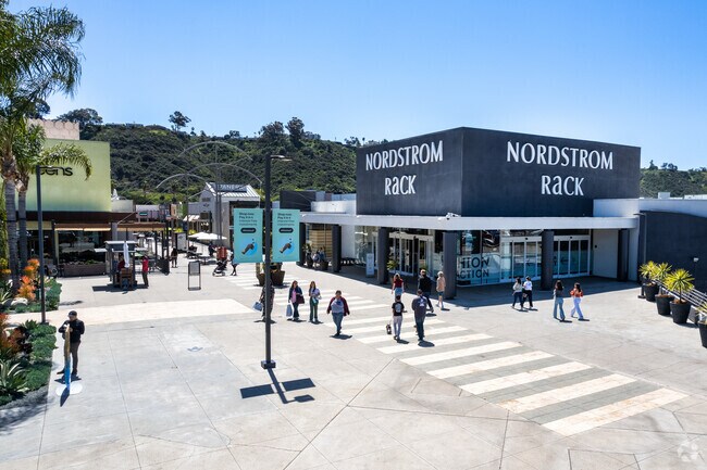 The Mission Valley Mall is a popular outdoor mall with some outlet options.