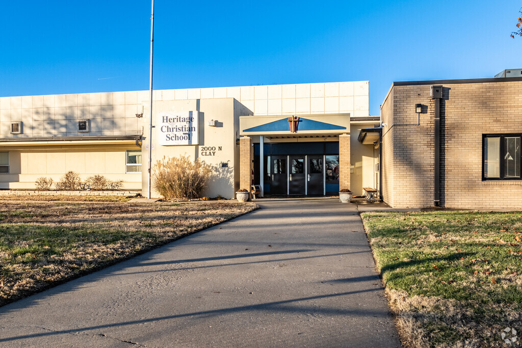 For a faith based education, kids may attend Heritage Christian School.