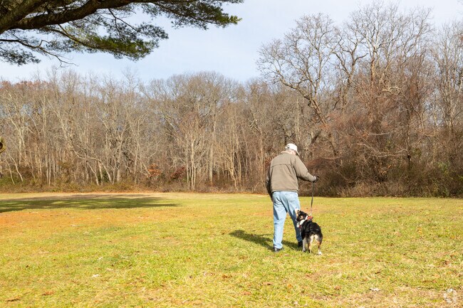 Take a stroll on the many paths of Thomas Muratore Park.