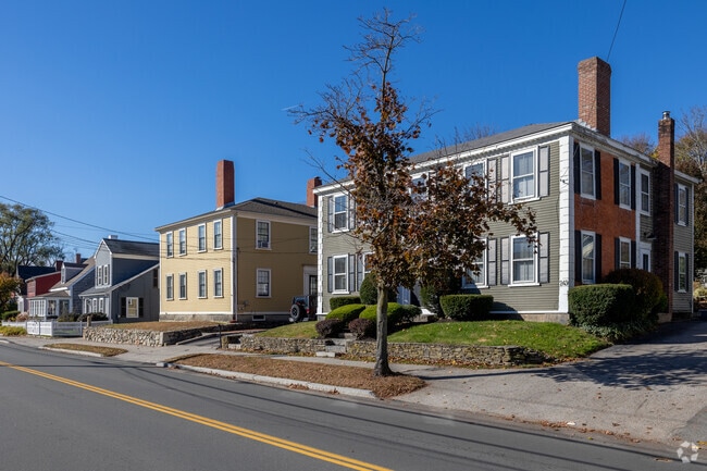 Colonial homes are particularly common in Hingham.