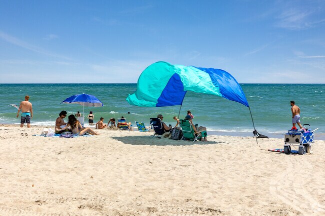 You can head to Atlantic Beach to enjoy a day of sun and waves.