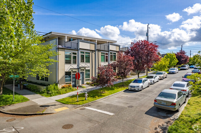Ballard’s tree-lined streets offer an assortment of home styles from modern to traditional.