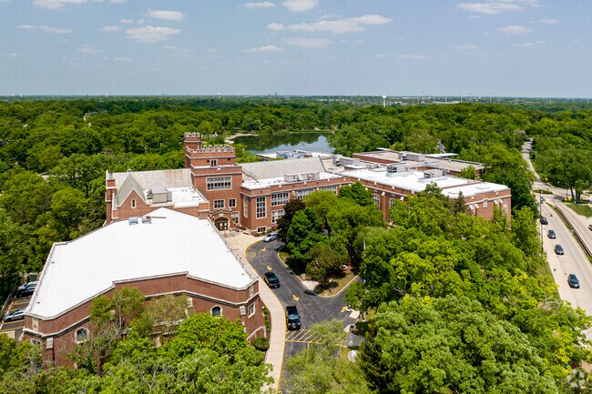 Glenbard West High School cultivates a supportive learning atmosphere.