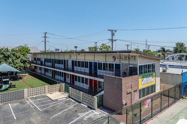 Students are proud of their school at Valiente College Prep in South Gate.