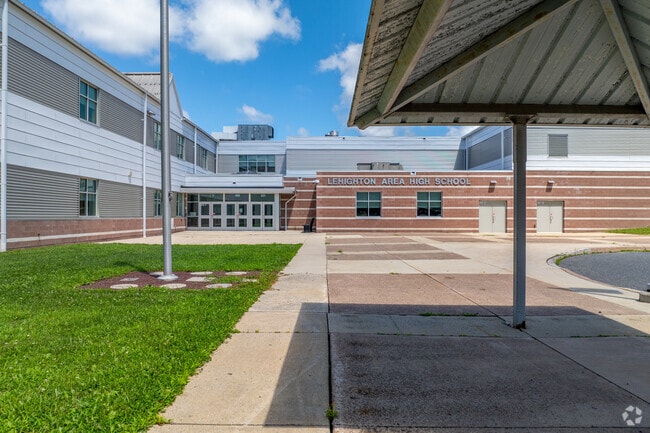 Lehighton Area High School teaches 603 students.