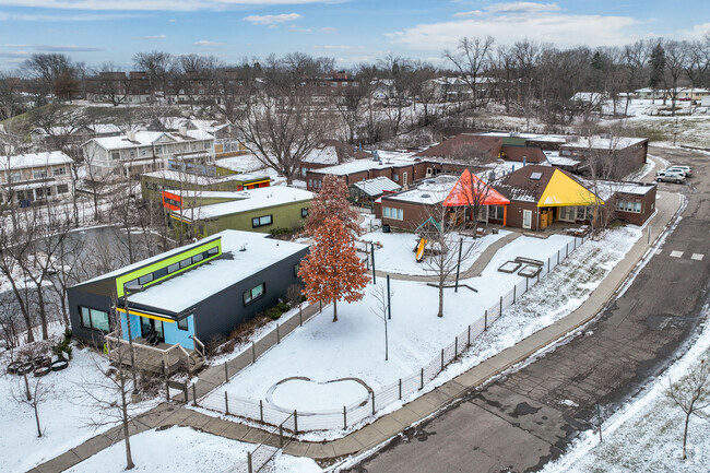 Cornerstone Montessori Elementary school’s minority student enrollment is 51%.