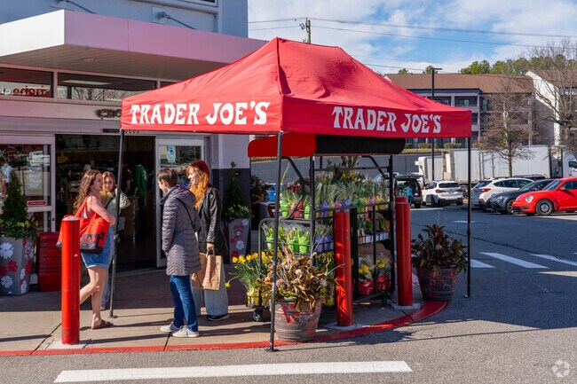 Trader Joe's is a popular grocery destination for Midtown Raleigh residents.