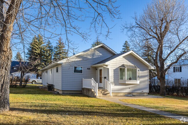 Lots in Conrad are often one-tenth of an acre and larger.