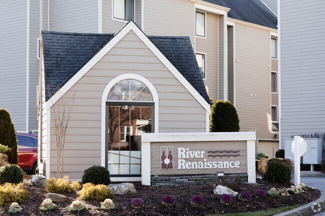 River Renaissance is a condominium complex along the Passaic River in East Rutherford, NJ.