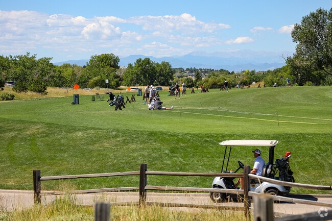 Antelope/Chapparal residents love the nearby Saddle Rock Golf Course.
