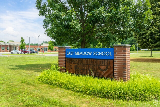 East Meadow is a public school located in Granby, MA, which is in a fringe rural setting.