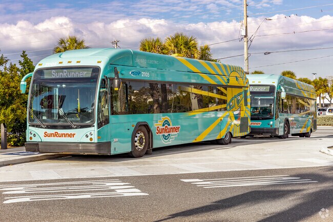 Hop on the SunRunner to get you form St Pete Beach to downtown St. Pete.