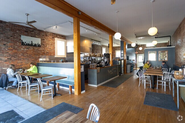 86 This, a culinary gem nestled in Ellsworth's downtown, beckons with its warm brick exterior and the enticing aromas of freshly prepared food.