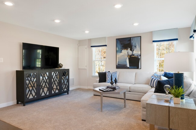 The included finished rec room on the entry level of your home is the perfect place for an entertaining area, a home office, a first-floor bedroom, or a game room.