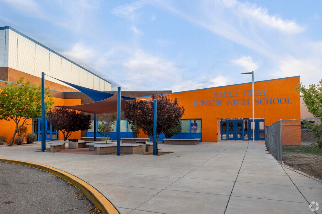Tucson’s Emily Gray Junior High School is rated a 7/10 from GreatSchools.com.
