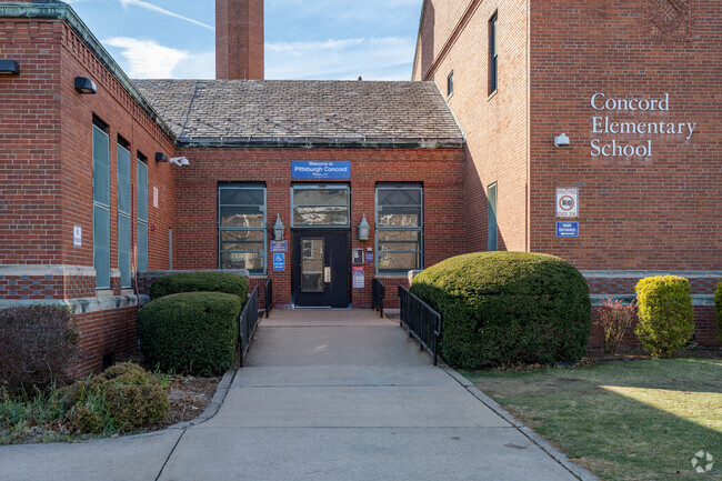 Pittsburgh Concord K-5 has student-teacher ratio of 11 to 1 with a C+ rating on Niche.