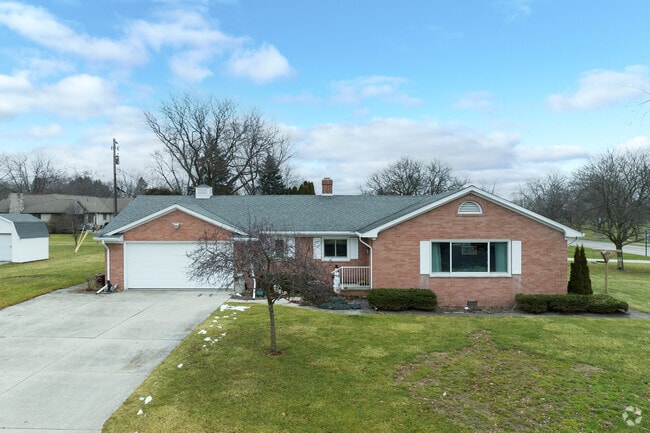 Traditional ranch homes with large yards can be found in the community of Wauseon.