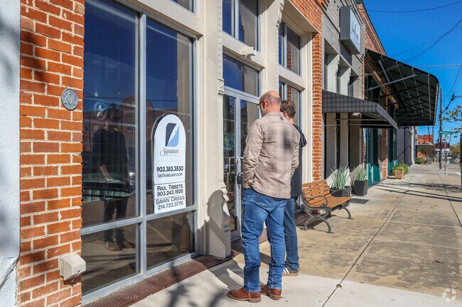 Check out the stores along main street in Downtown Forney while visiting from Travis Ranch.