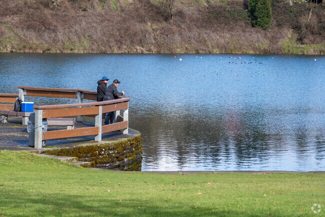 Enjoy easy access to fishing at Salmon Creek Park.