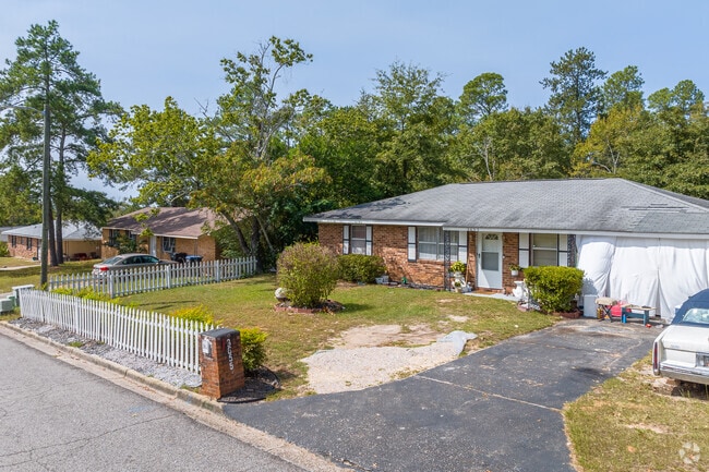 Traditional brick ranch homes are found all throughout the Barton Chapel area.