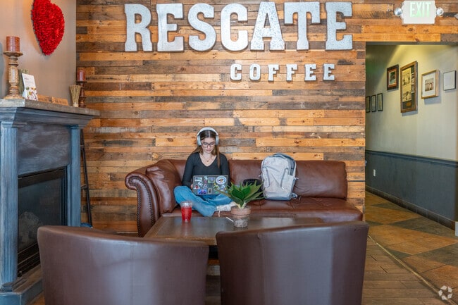 Rescate Coffee in Laguna Stonelake is a great place to study.