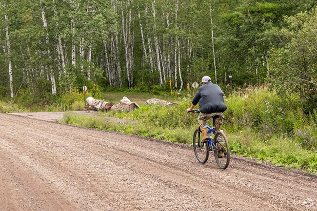 Superior Municipal Forest is used by residents for hikiing and biking.