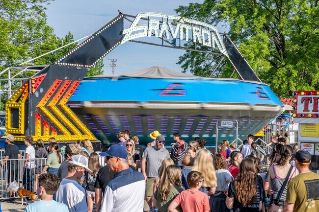 Just 20 minutes from Tomah, Butterfest's main attraction is its carnival with its dozens of rides.